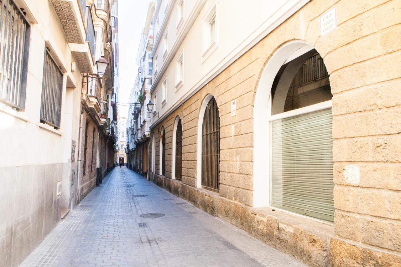 Perfecta Localizacion En Centro Historico Cadiz Lägenhet Exteriör bild