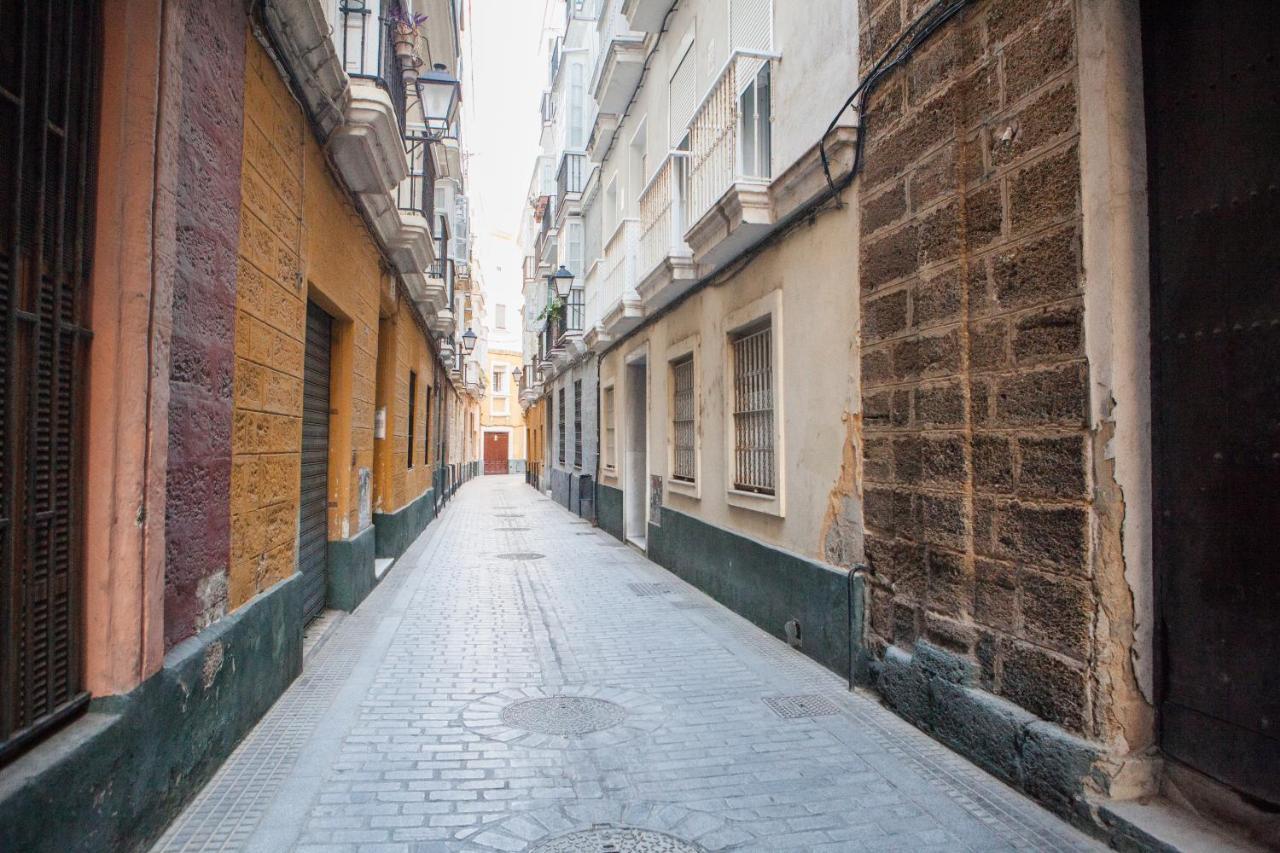 Perfecta Localizacion En Centro Historico Cadiz Lägenhet Exteriör bild