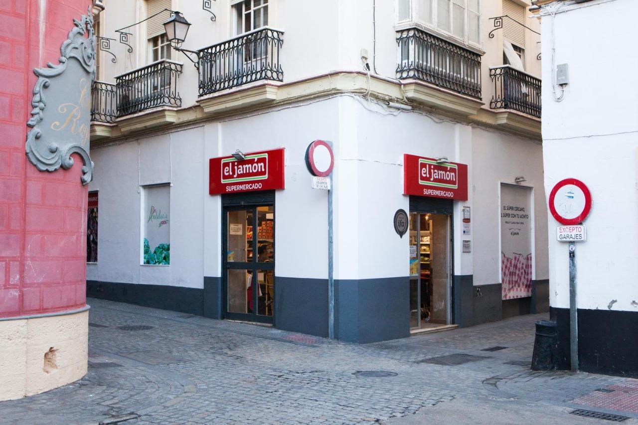 Perfecta Localizacion En Centro Historico Cadiz Lägenhet Exteriör bild